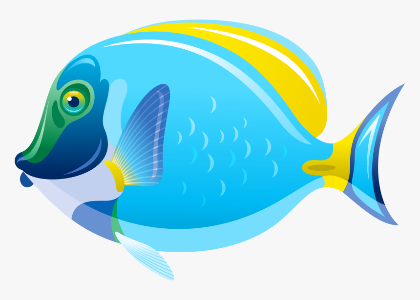 Butterflyfish - Transparent Background Fish Clipart, HD Png Download