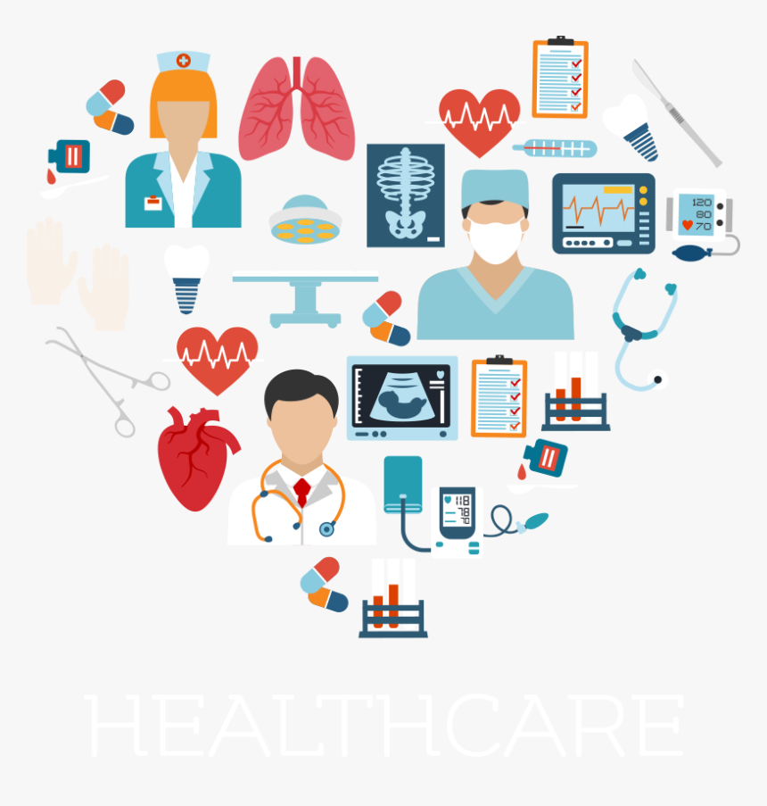 Physician Doctor Medical Vector Health Medicine Supplies - Clipart Transparent Medical Supplies, HD Png Download