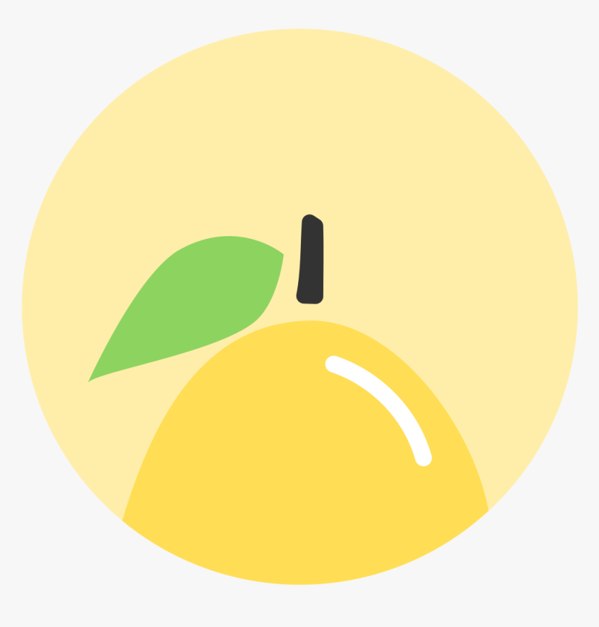 Lemon Icon - Circle, HD Png Download