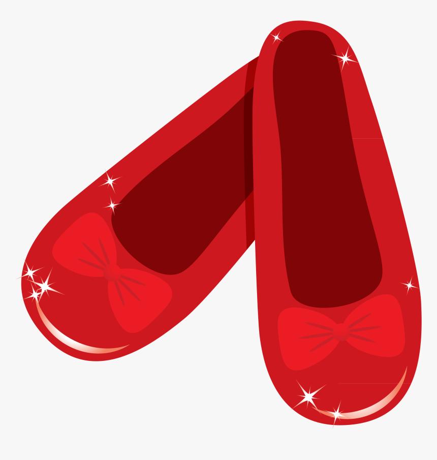 Transparent Ruby Slippers Png - Ballet Flat, Png Download