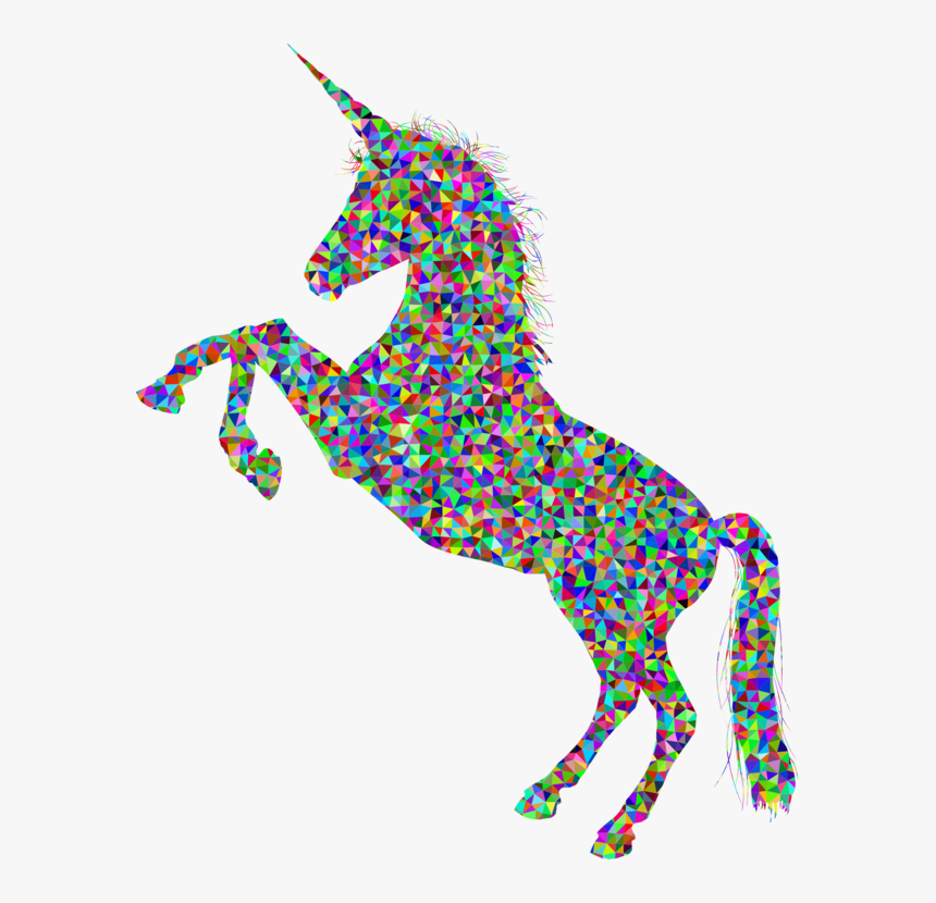 Art,horse Like Mammal,unicorn - Silhouette Horse Black And White, HD Png Download
