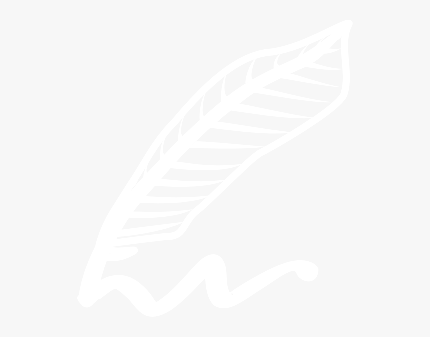 Pen Logo Png White - White Pen Logo Png, Transparent Png