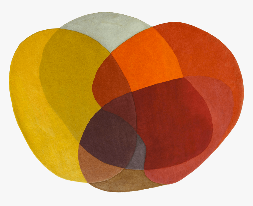 Tapis Contemporain Rond, HD Png Download