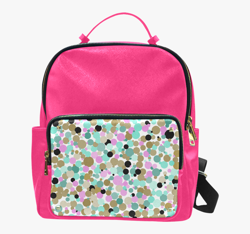 Transparent Gold Polka Dots Png - Backpack, Png Download