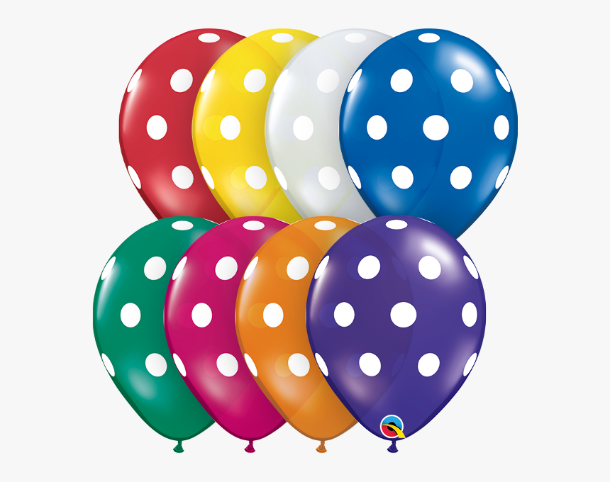 Assorted Balloon Polka Dot, HD Png Download