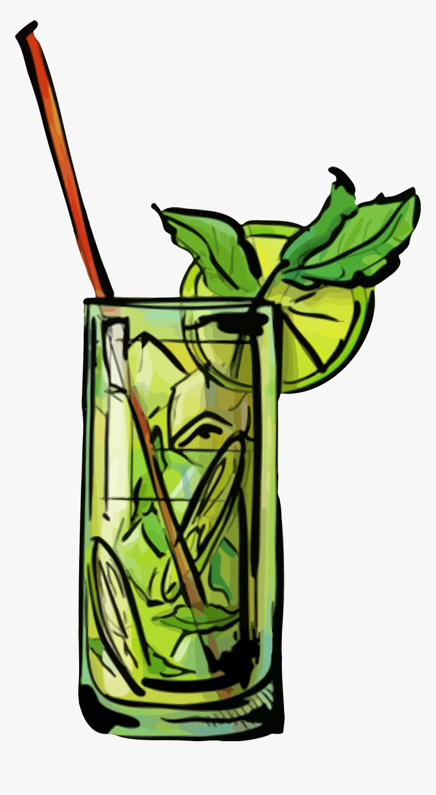 Mojito Cocktail Clip Arts - Cocktail Logo Png Mojito, Transparent Png