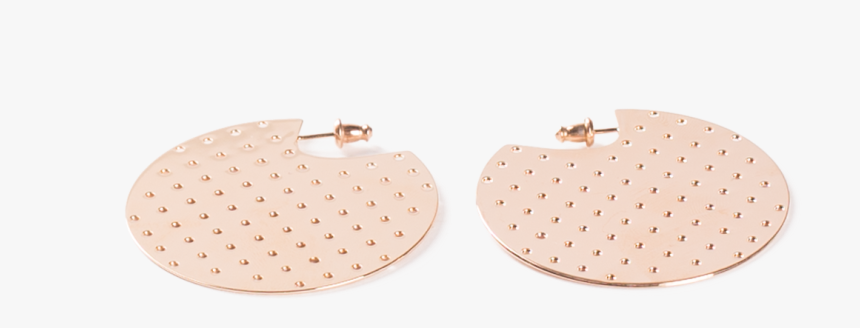 Perforated Hoop Earrings 
 Class Lazyload Lazyload - Earrings, HD Png Download