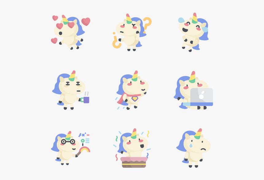 Unicorns - Cartoon, HD Png Download