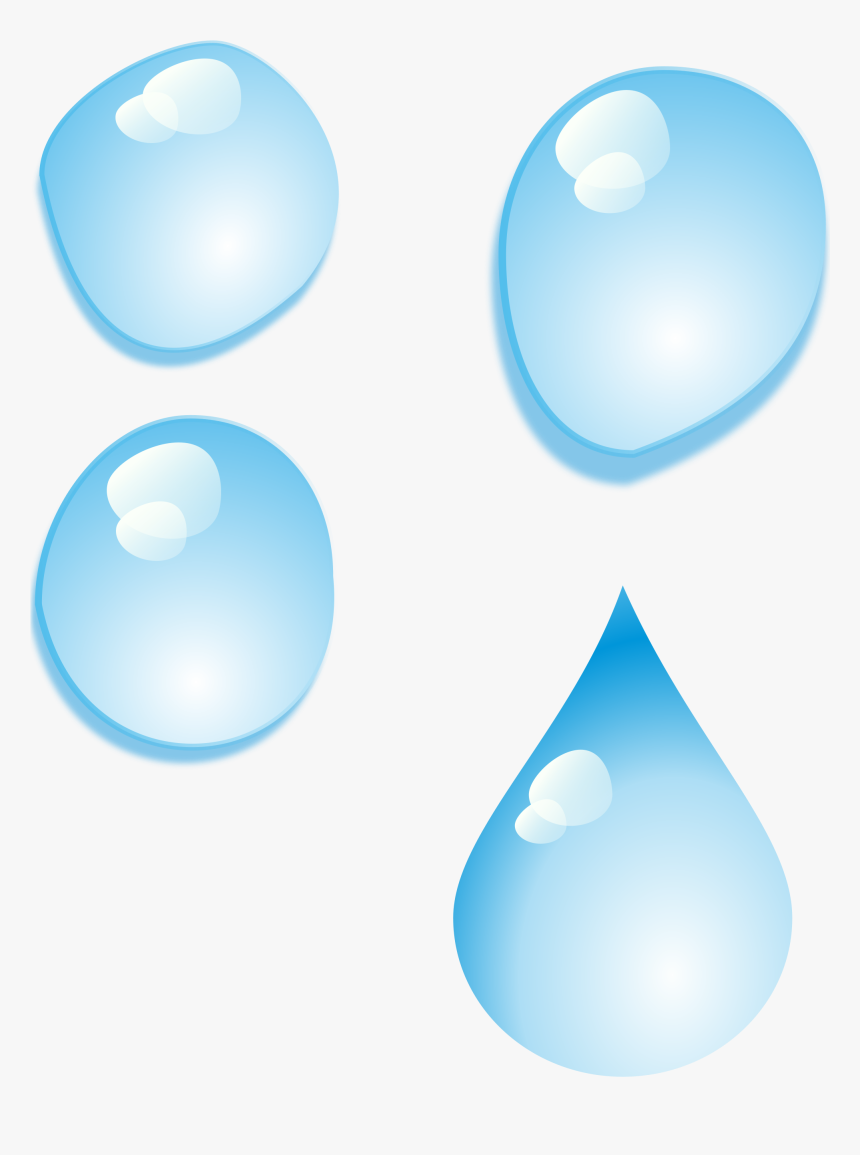 Collection Of Droplets Buy - Transparent Background Water Clipart, HD Png Download