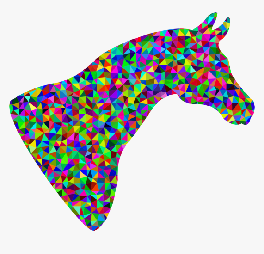 Line,horse Like Mammal,unicorn - Horses Art Transparent Background, HD Png Download