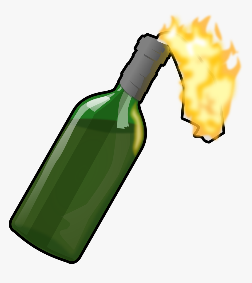 Transparent Cocktail Clipart Png - Molotov Cocktail Clipart, Png Download