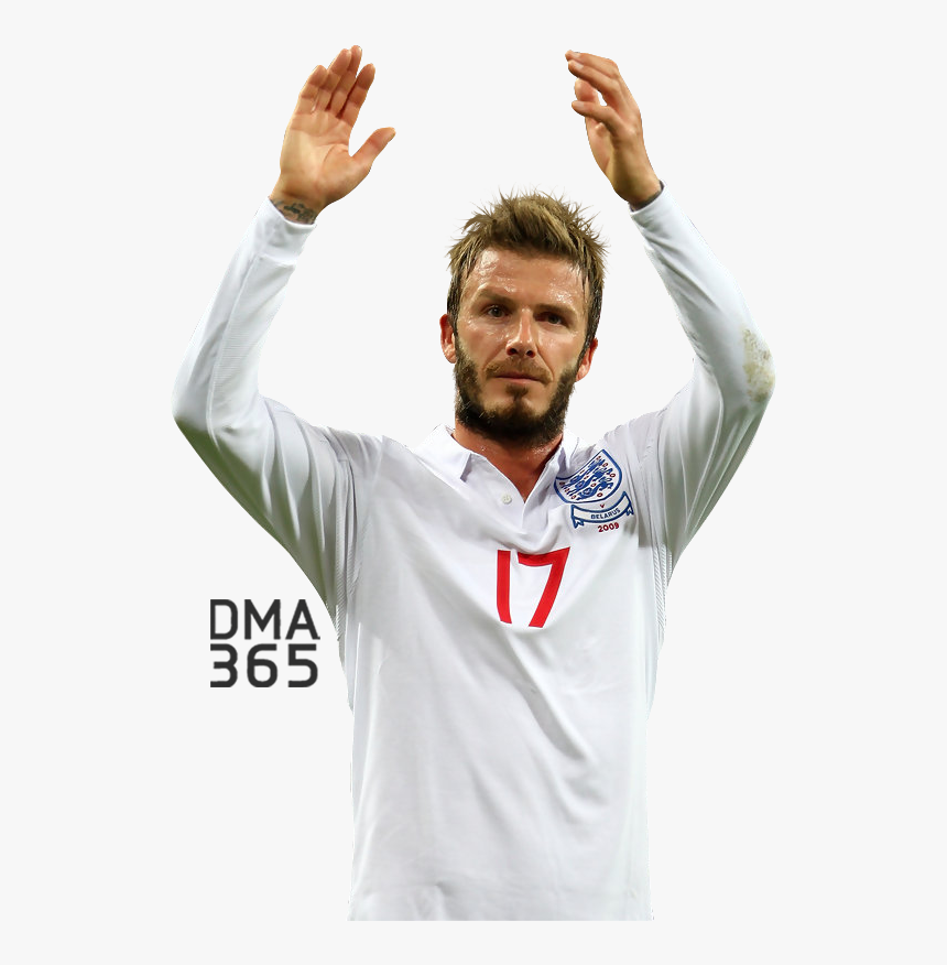 Cheering - David Beckham Png, Transparent Png
