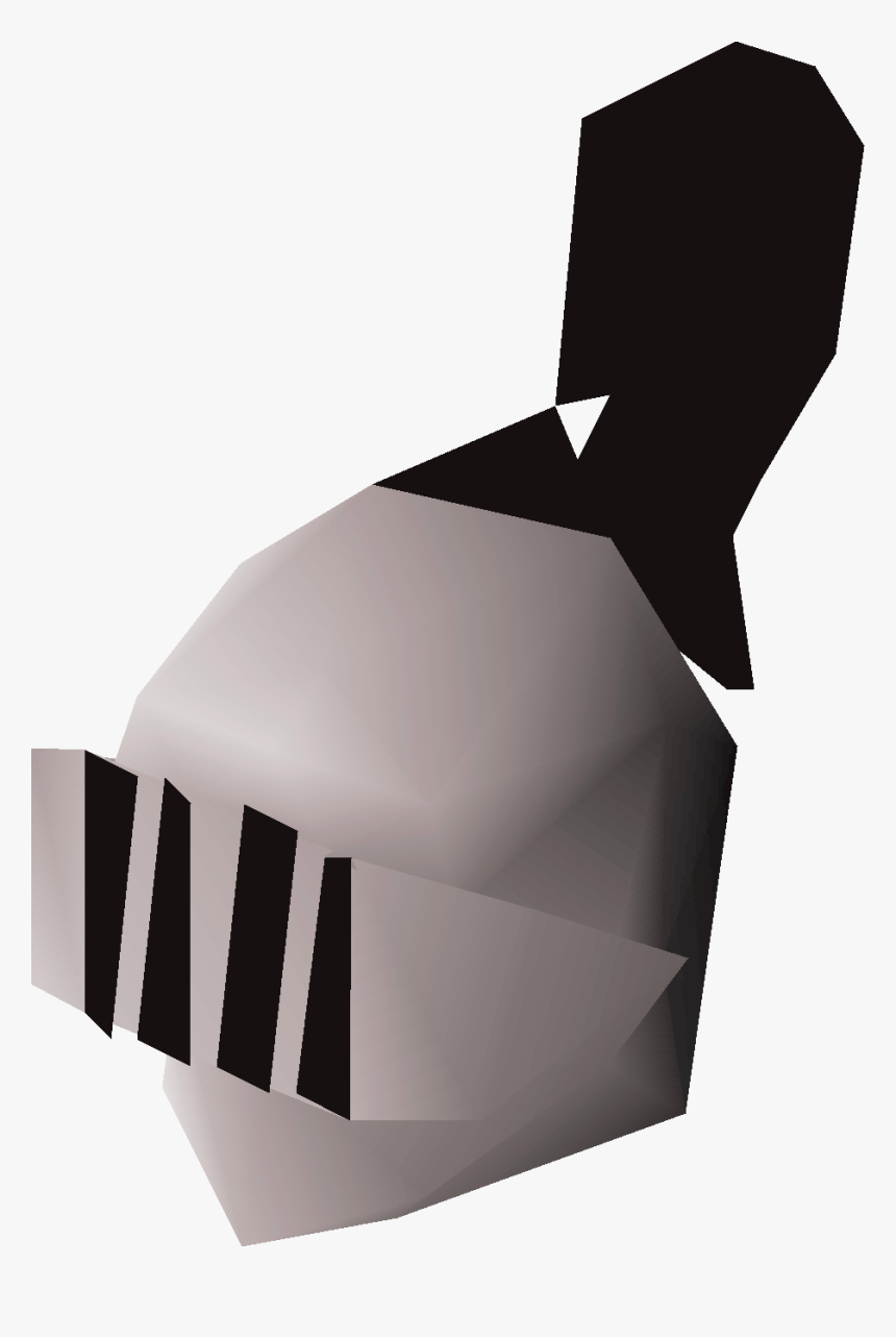 Old School Runescape Iron Helmet, HD Png Download