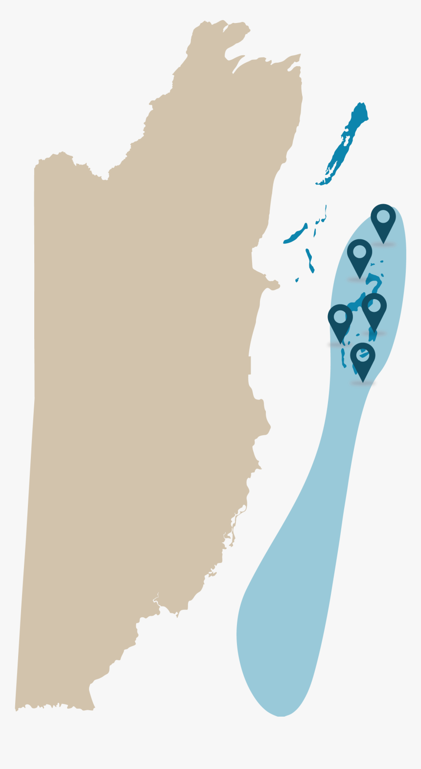 Map - Belize Flag Map, HD Png Download
