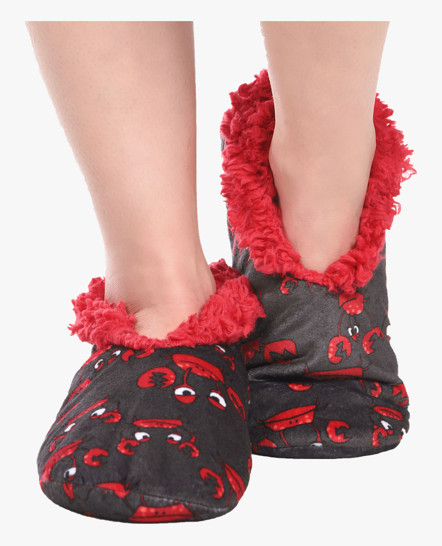Fuzzy Feet Slipper Image - Ballet Flat, HD Png Download