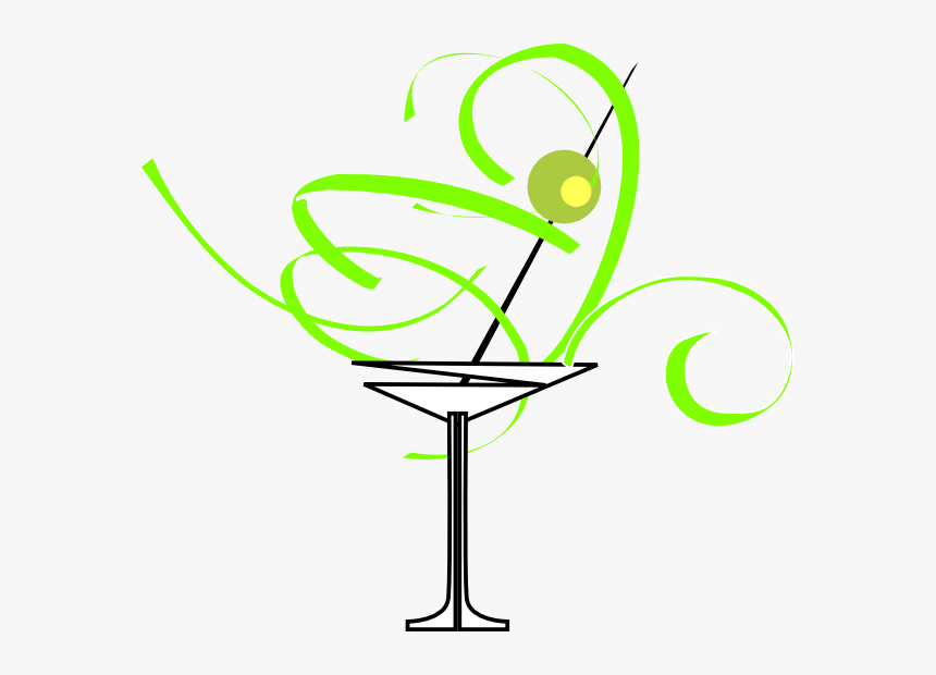 Clip Art Martini Glass, HD Png Download