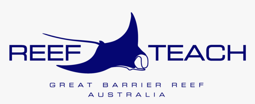 Reef Teach Logo Horiz 300dpi Blue Transparent - Reef Teach, HD Png Download