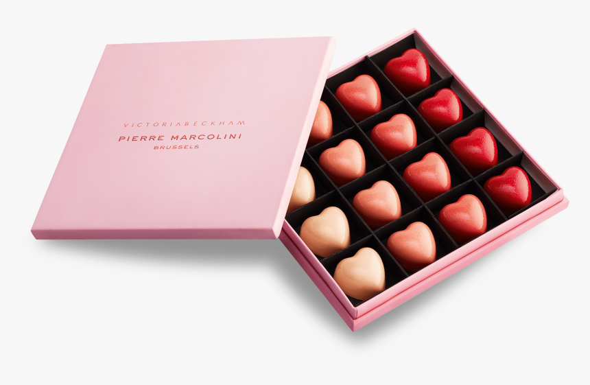 Box Of 16 Victoria Beckham Hearts, Limited Edition - Victoria Beckham X Pierre Marcolini High Res, HD Png Download