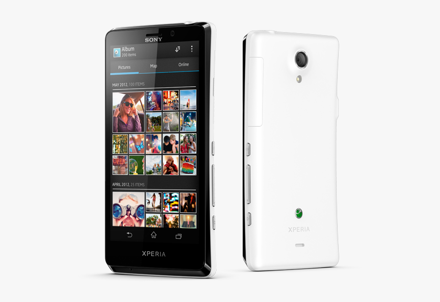 Sony Xperia T White, HD Png Download