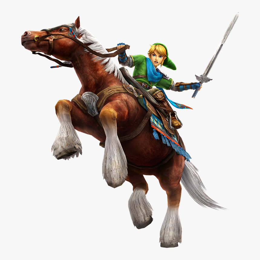 Link On A Horse, HD Png Download