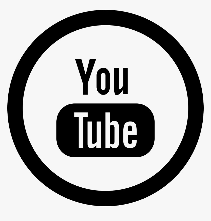 Social Youtube Circular Button - Youtube, HD Png Download