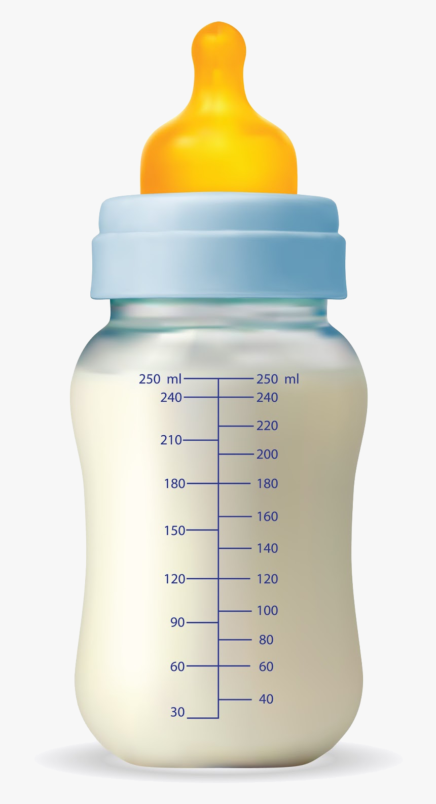 Baby Bottle Transparent Images - Baby Milk Bottle Png, Png Download