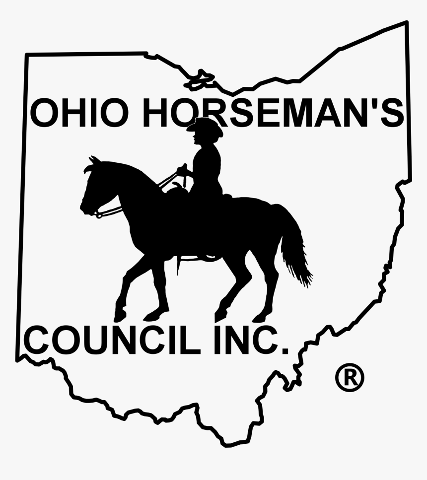 Transparent Horse - Native American Map Of Ohio, HD Png Download