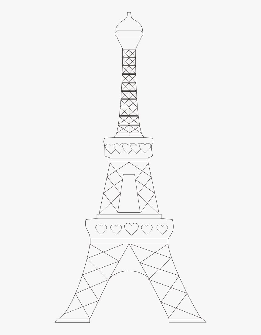 Paris Clipart Sketch - Line Art, HD Png Download