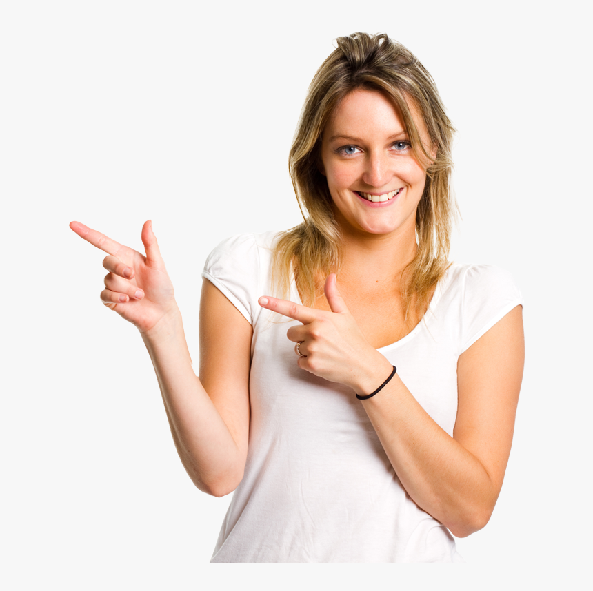 Copes Quality Towing Service Delaware Pennsylvania - Girl Pointing Png, Transparent Png