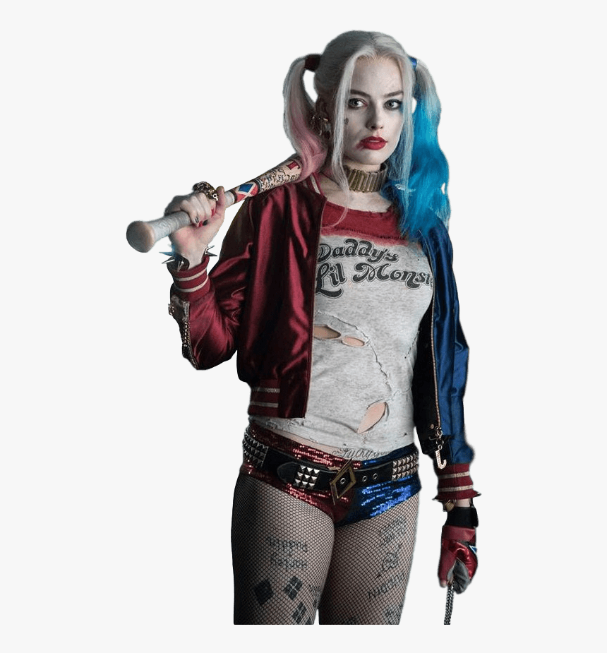 Suicide Squad Harley Quinn Front - Harley Quinn Png, Transparent Png