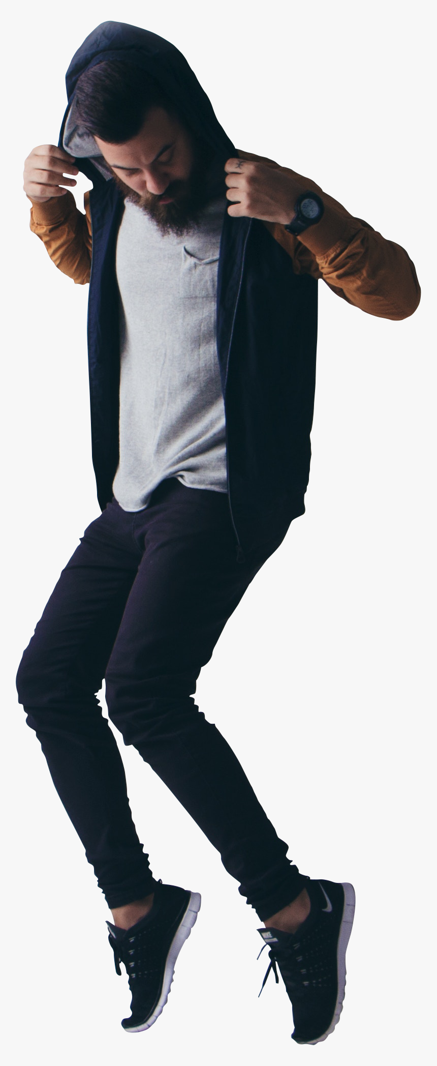 Floor Poses Men Jazz, HD Png Download