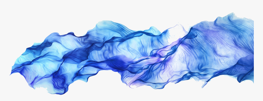Blue Smoke Transparent Image - Blue Smoke Transparent Background, HD Png Download