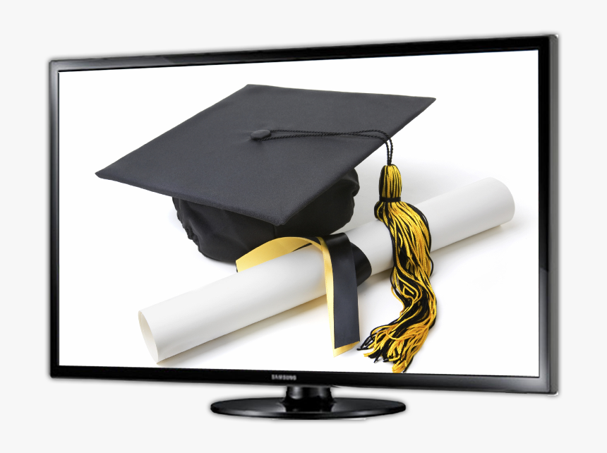 Cap Gown And Diploma, HD Png Download
