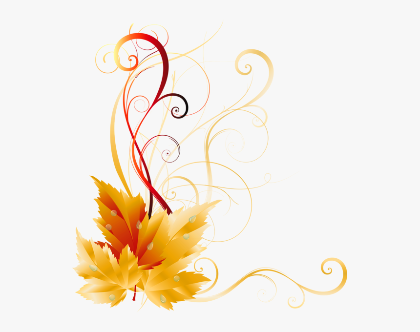Transparent Background Fall Border, HD Png Download
