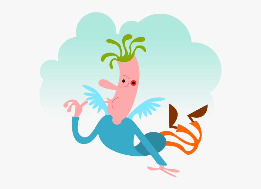 Man With Wings Svg Clip Arts - Portable Network Graphics, HD Png Download