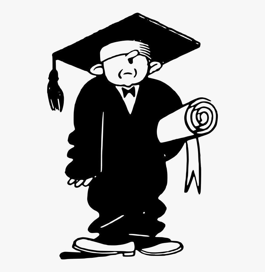 Graduate With Diploma, HD Png Download