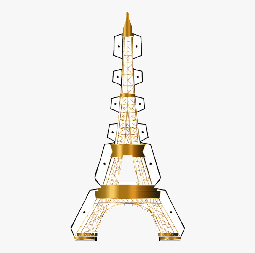 Torre Eiffel En Dibujo, HD Png Download
