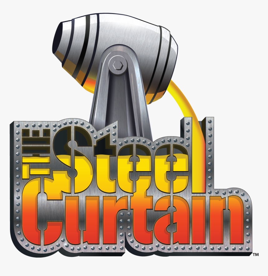 The Steel Curtain Logo - Steel Curtain Kennywood Logo, HD Png Download