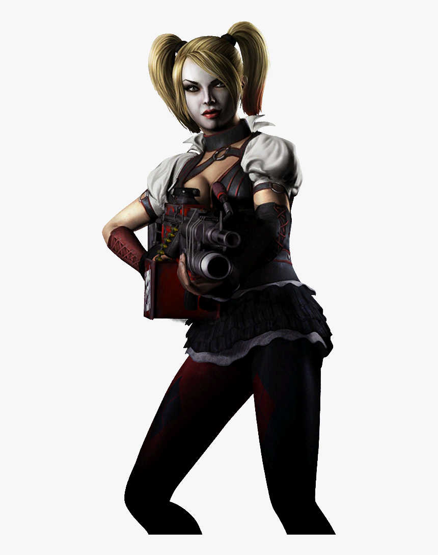 Harley Quinn Arkham Knight Png - Harley Quinn Injustice Png, Transparent Png