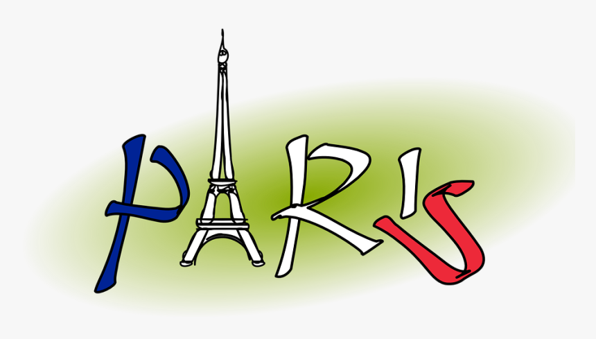 París, Logotipo, Eiffel, Torre, Ciudad, Fuente, HD Png Download