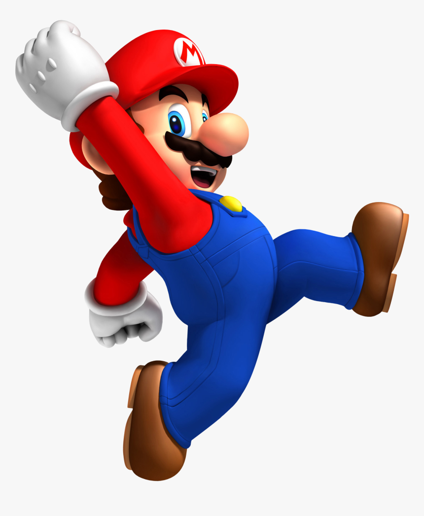 Super Mario Bros Wii Mario, HD Png Download