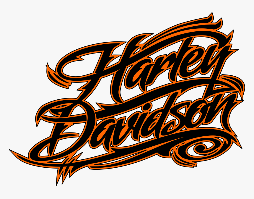Harley Davidson Art Elegant Free Harley Davidson Clip - Harley Davidson Png Logos, Transparent Png