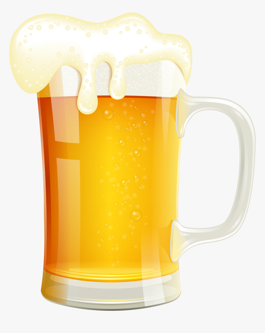 Beer Clipart High Resolution - Beer Glass Vector Png, Transparent Png