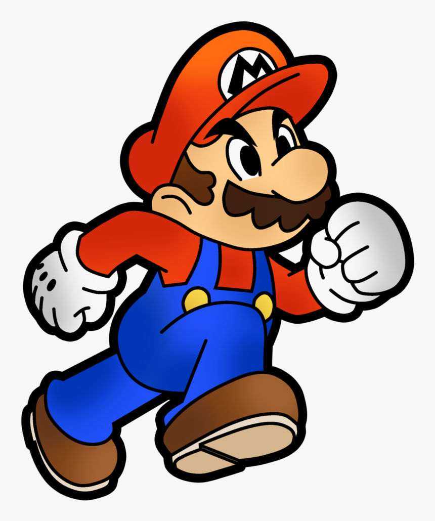 Mario Png Picture - Super Mario World Drawing, Transparent Png