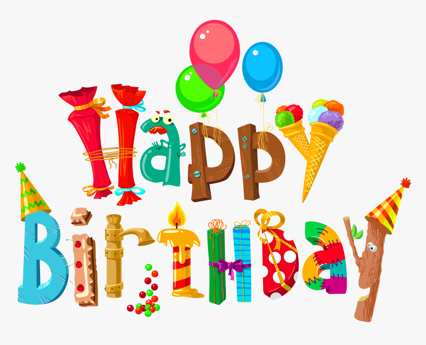 Happy Birthday Clipart Transparent, HD Png Download