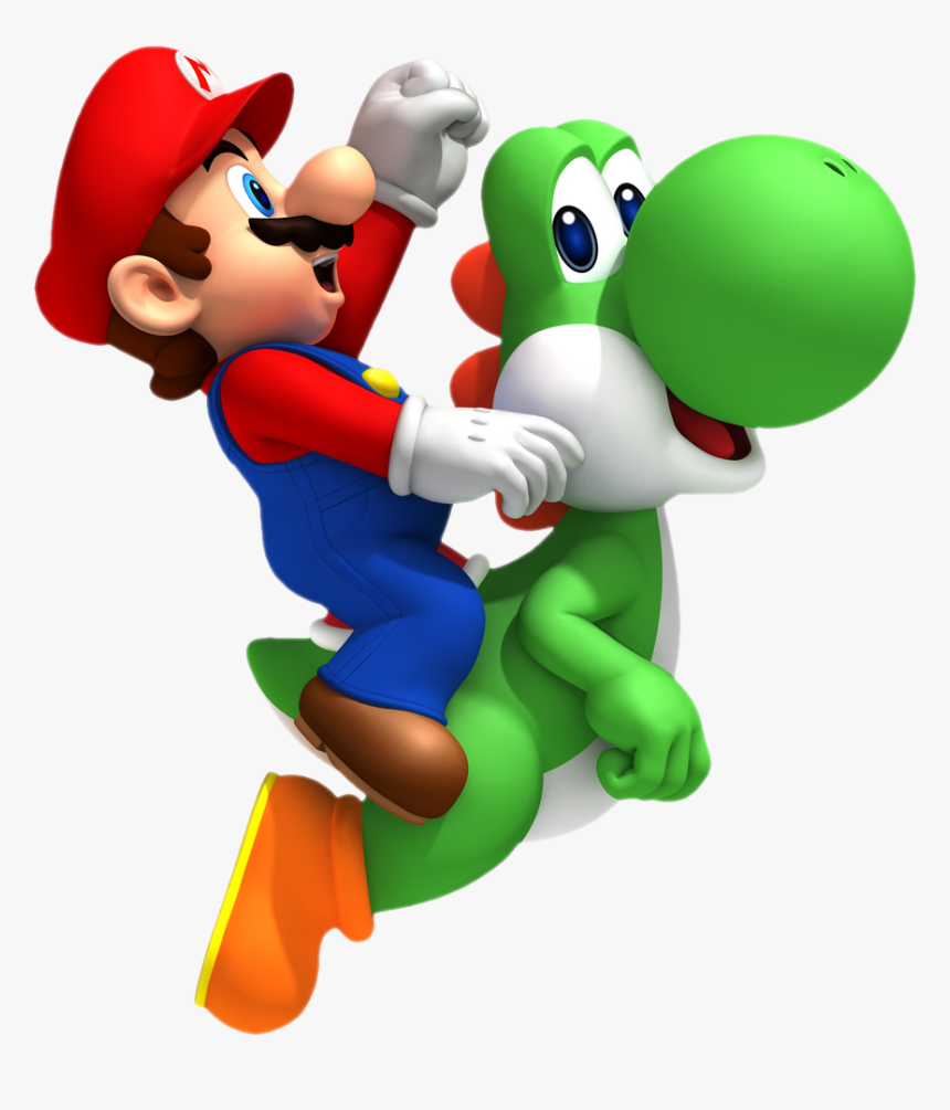 Mario Bros Png Image - Super Mario Y Yoshi, Transparent Png