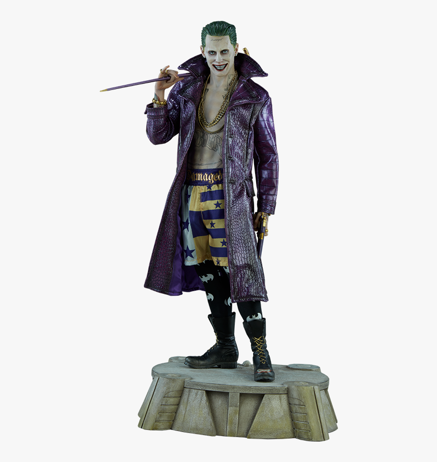 Joker Statue Suicide Squad, HD Png Download