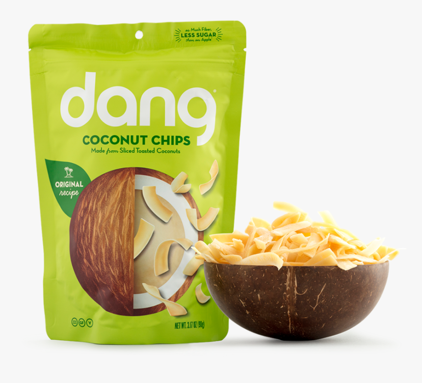 Dang Coconut Chips Macros, HD Png Download