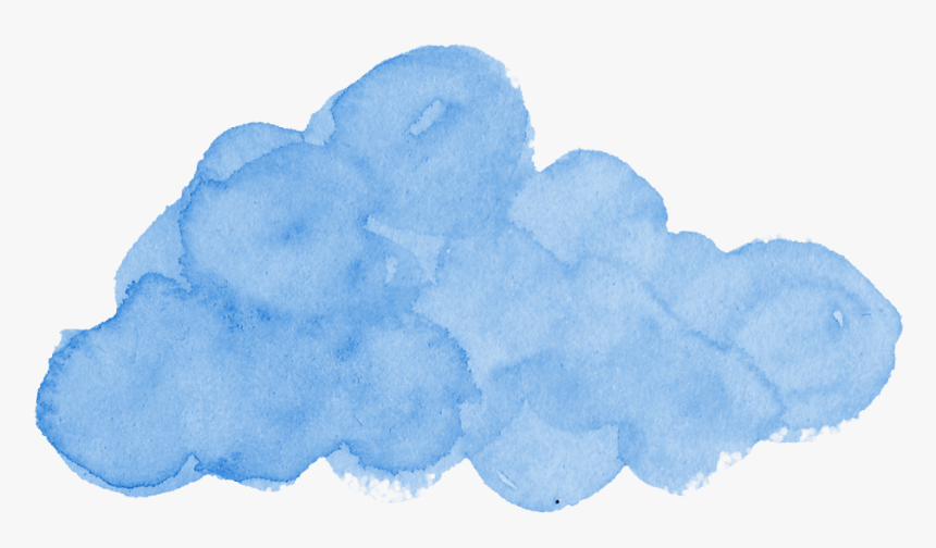 Cloud Watercolor Png, Transparent Png