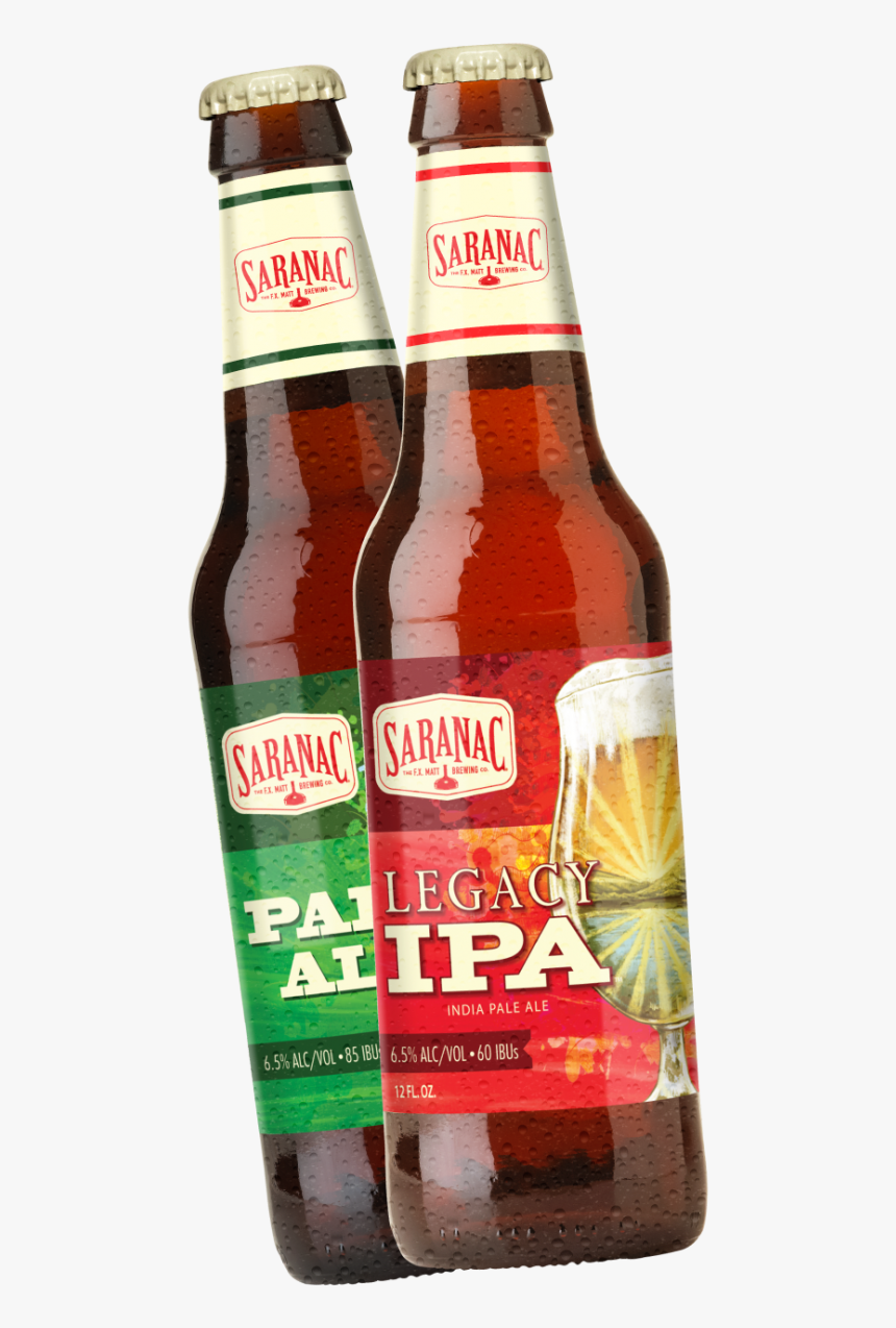 Legacy Ipa & Pale Ale Bottle Mockups - Saranac Legacy Ipa, HD Png Download